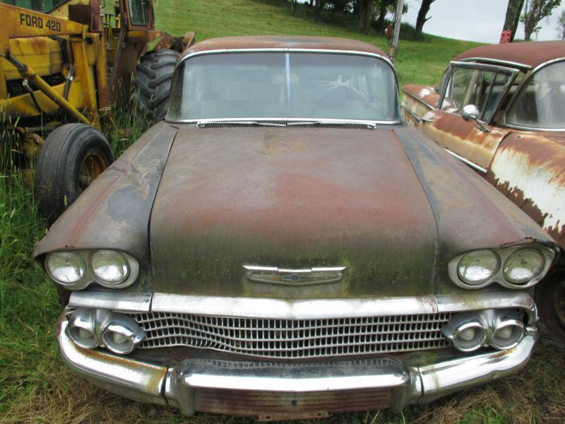 1958 Chevy Biscayne - 2dr Coupe  For restoration!, US $2,500.00, image 1