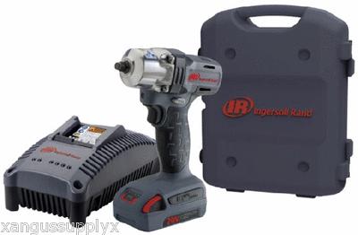 Ingersoll rand  3/8" drive  20v cordless impact gun wrench kit with battery