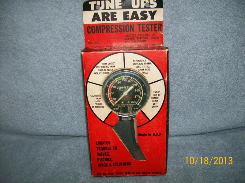 '60s NOS Vintage RITE AUTOTRONICS CORP. Compression Tester No. 535, US $15.99, image 1