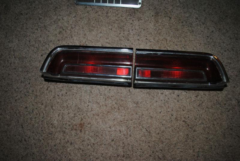 1973 plymouth fury driver passenger tail light assembly original right left oem