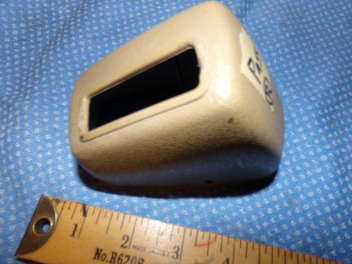 1966-70 gm hamill seat belt retractor  cover rcf-300  tan right passenger