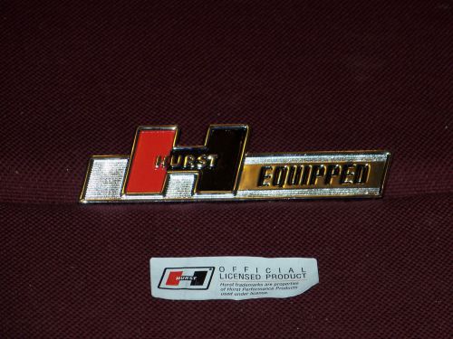 Buick pontiac olds hurst equipped single emblem new oldsmobile 442 gto gs badge