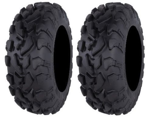 Pair of itp bajacross radial 26x9r-12 (8ply) atv tires (2)