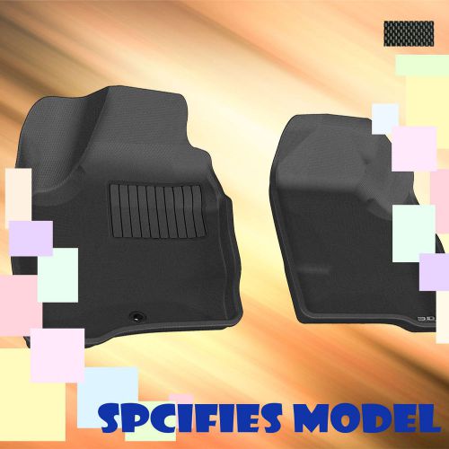 Digital molded fits chevrolet impala fx7c64556 3d anti-skid front black waterpro