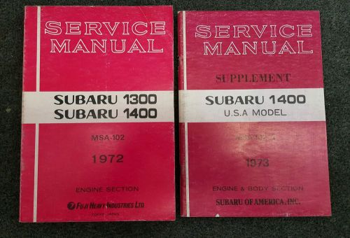 1973 subaru 1400  factory service manuals (2)