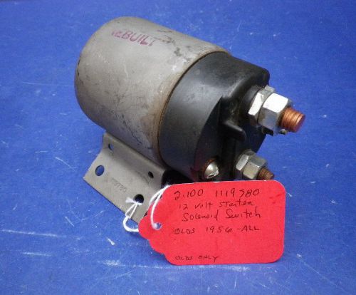 56 1956 olds 88 super 88 starfire 98 starter solenoid switch nors delco rebuilt