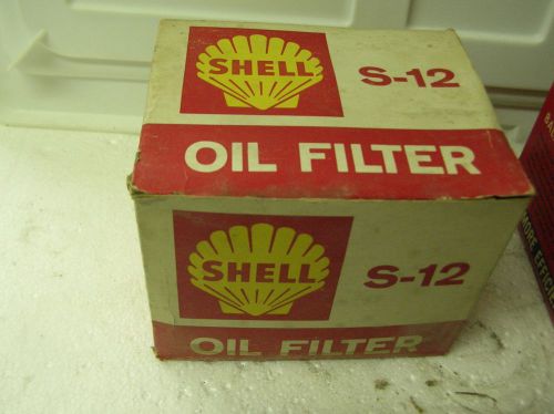 Shell oil 1941-53 ford mercury flathead oil filter