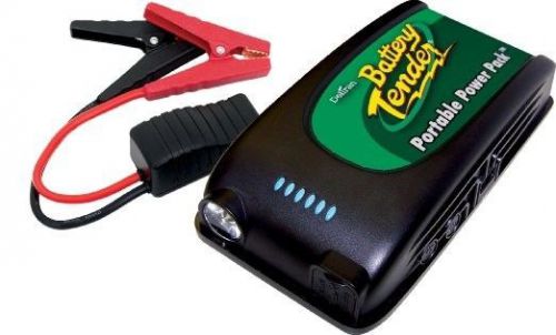 Portable power pack 12v jump starter battery tender usb charger 030-0001-wh