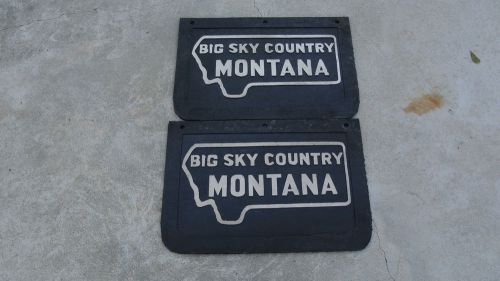 Big sky country montana  mud flaps  splash guards