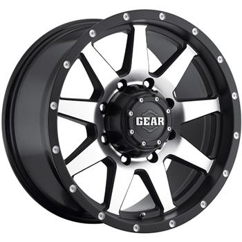 20x9 black gear alloy overdrive  8x180 +18 wheels nitto terra grappler 275/65/20