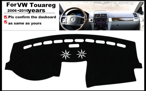 Fits for volkswagen touareg 2006-2010 dash cover mat dashmat dashboard fly5d
