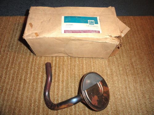 59-62 chevy all truck w/6 cyl. nos oil pump intake screen w/suction pipe 3756605