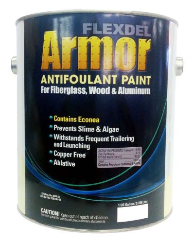 Flexdel armor copper-free antifouling bottom paint (black, gallon) 13101