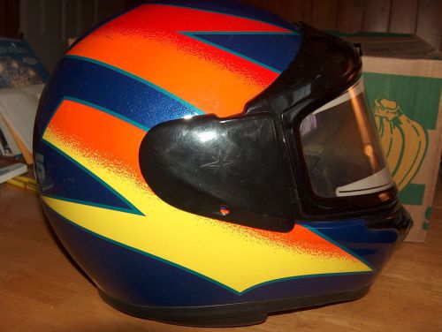 Polaris snowmobile helmet 3xl used 1 year, 10 years old size 8 1/8