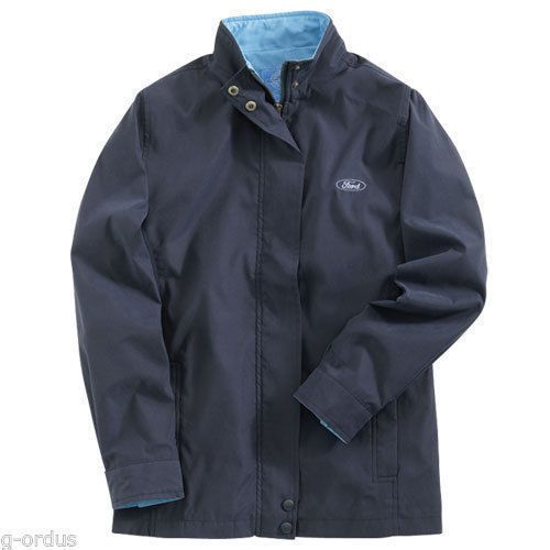 New ford motor company size small medium or large microfiber blue spring jacket!