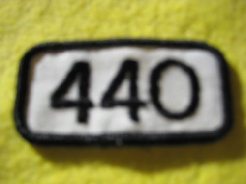 Vintage  dodge mopar plymouth 440 engine patch 2 5/8&#034;x1 1/4&#034;