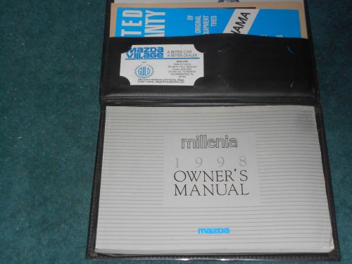 1993 mazda millenia owner&#039;s manual set / original mazda  guide book set