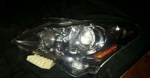 2012 infiniti g37x sedan driver side headlight