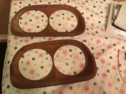 Vintage ford chevy dodge duel headlight cover / bezel ?? set
