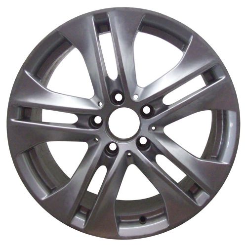 85148 oem reconditioned wheel 17 x 8; bright sparkle silver full face painted