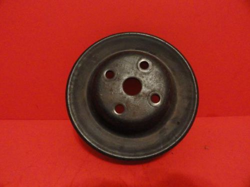 84 corvette water pump pulley gm 14055117--free shipping c40444