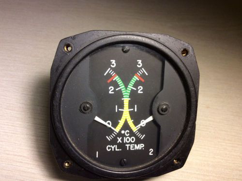 Aircraft dual cylinder head temp gauge temperature indicator an 5536t2a piston