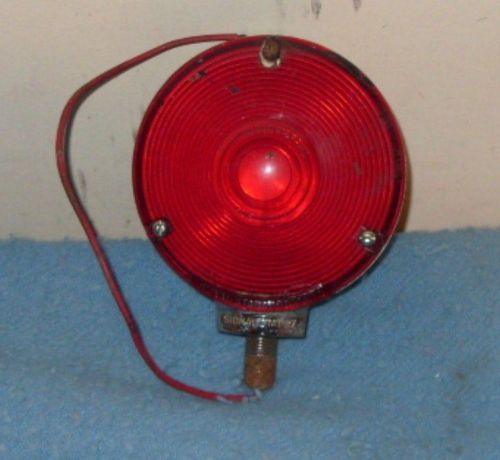 Vintage  signal-stat 37 light with a red lens for car or truck