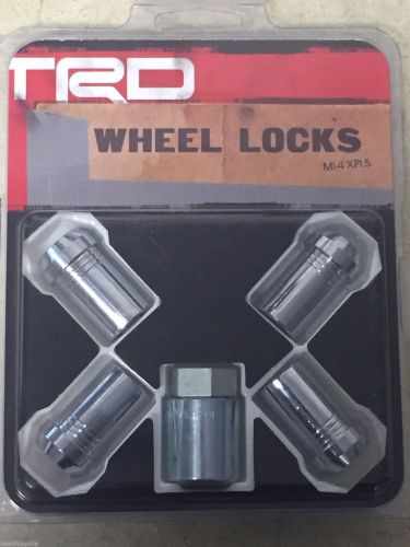 2007-2016 tundra trd  alloy wheel locks genuine toyota ptr27-34110