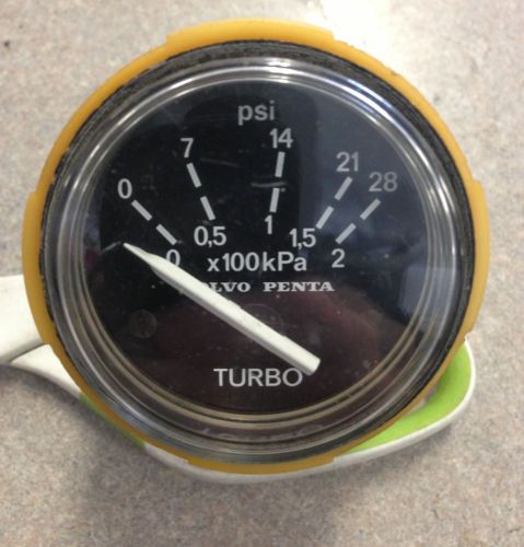 Volvo gauge turbo boost 0-28 psi