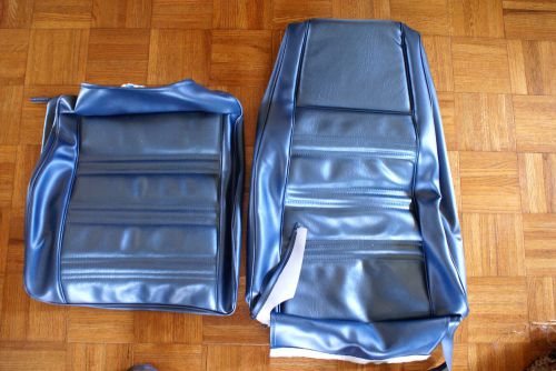 1970 mustang/cougar blue bucket seat upholstery