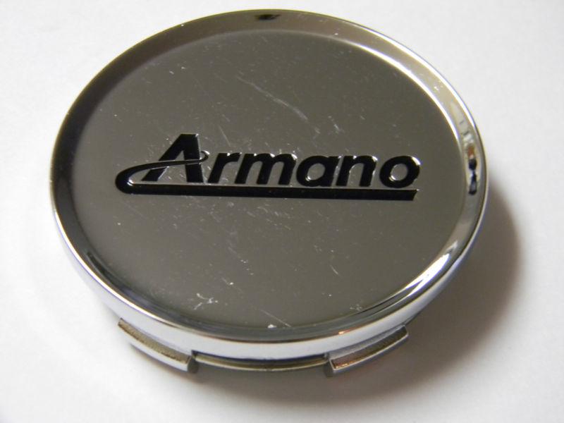 Armano chrome custom hubcap wheel center cap 2 1/2" part# c-352