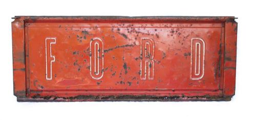 Vintage 1957 1958 1959 1960 ford pickup tail gate tailgate bench wall art