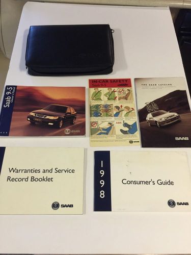 1999 saab 9-5 owners manual