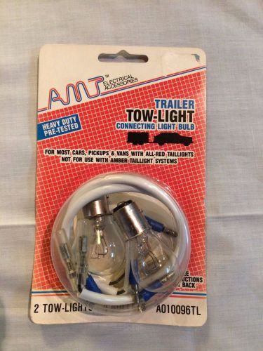Trailer tow light connecting light bulb use with red tail lights- amt