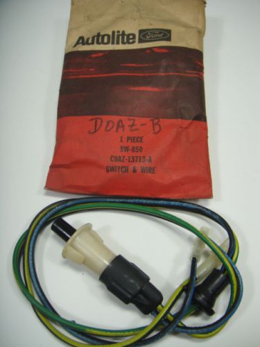 1968 69 ford mustang boss shelby t-bird - courtesy lamp switch assembly nos