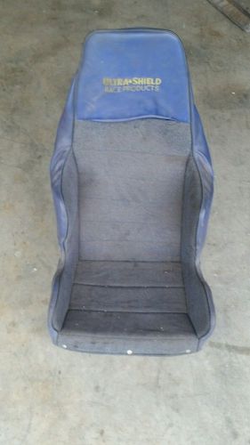 Ultrashield 17 inch  alum racing seat dirt late model imca race car
