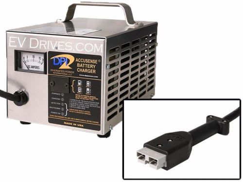 Dpi battery charger 72v 12a with sb50 connector - accusense intelligent charger