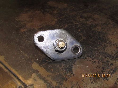Studebaker v8 electric water temperature sending unit with plate