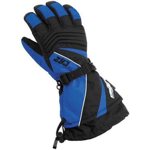 Castle x cr2 g6 snowmobile gloves m-2xl blue yamaha/polaris