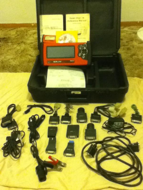 Snap on solus scanner with tons of extras! honda adapter, toyota, nissan more!