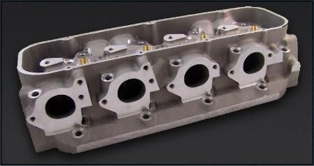 Pro filer 174-32-03 bbc sniper aluminum cylinder heads, pair, bare