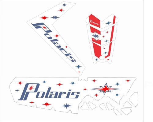 Polaris hood tunnel  side decal graphic wrap  800 600 x axys 120 137 retro logo