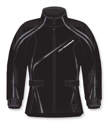 Coldwave polar cap womens snowmobile jacket silver/black 2xl