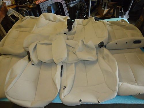 Katzkin cloth seat cover kit hyudai santa fe gls / se ivory color