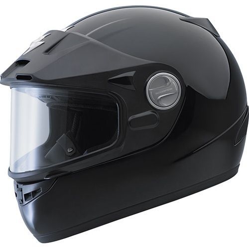 Scorpion exo-400 gloss black dual lens snow helmet snowmobile all sizes exo 400