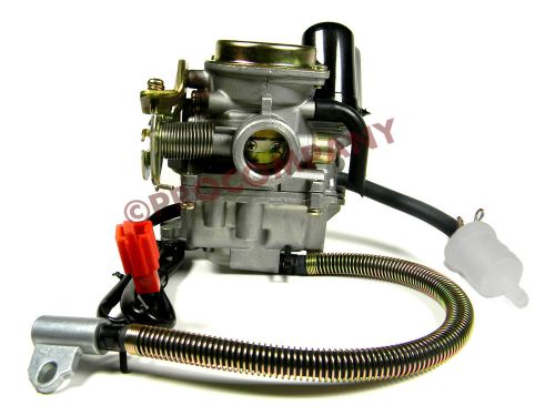 Electric choke carburetor for 4-stroke gy6 139qmb 50cc scooters/mopeds/go carts