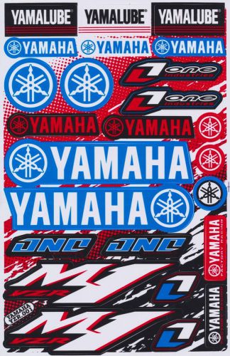 Yamaha lube logo moto-gp helmet racing sticker car bike notebook kits decals