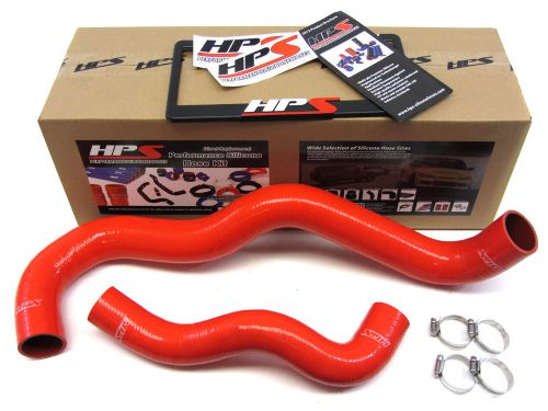 Hps red silicone radiator hose kit coolant oem replacement 57-1075-red excursion