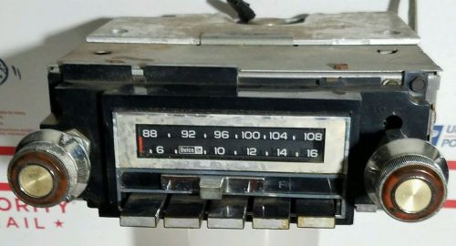 Oem gm 1973-1977 oldsmobile cutlass supreme am/fm ac delco radio read untested