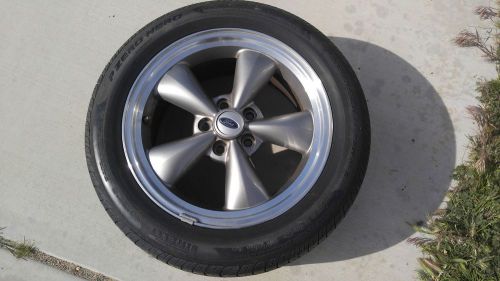 Ford mustang 17 oem rim with tire 235 55 17